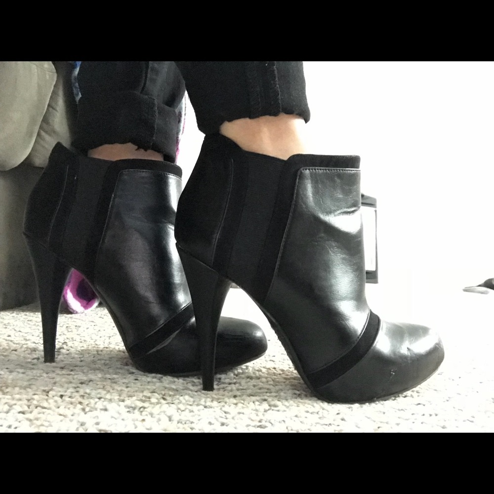 BCBGeneration Pointed Leather Bootie